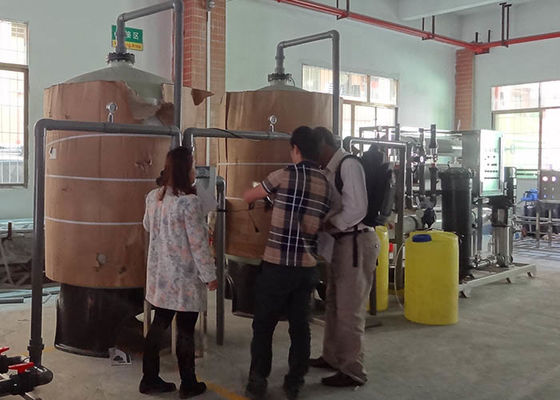 8000LPH Brackish Water System Water Purifier Filter With  Pump Drinking Use