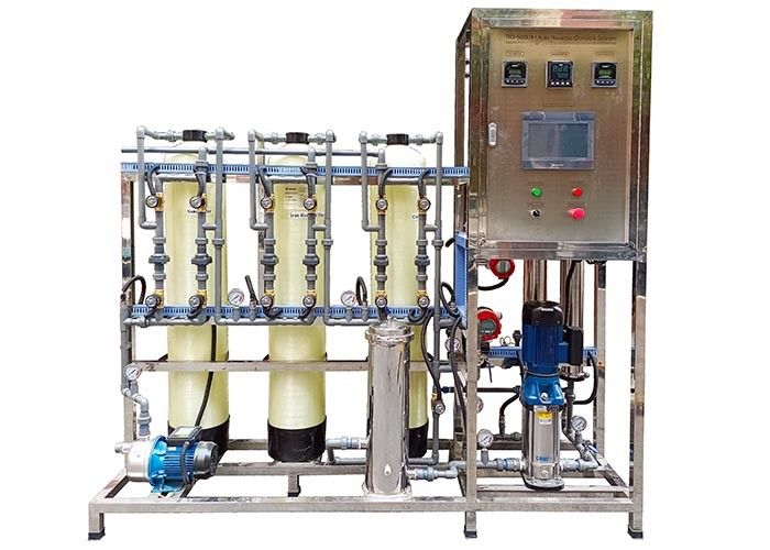 Fully Automatic Electric Control Valve Water Purifier Machine 500LPH RO System Water Treatment Equipment