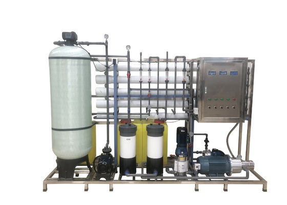 500LPH نمک تصفیه آب دریا سیستم اسمز معکوس فیلتر تصفیه آب تصفیه خانه RO