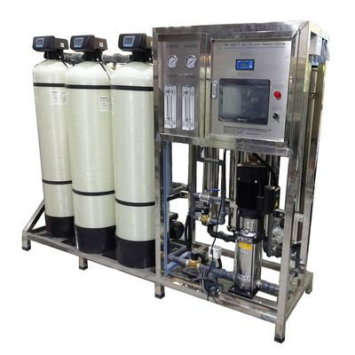 دستگاه تصفیه آب دیونیزه شده 5000GPD سیستم اسمز معکوس صنعتی 1000LPH دستگاه RO کارخانه آب